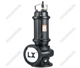 Фекальный насос AquaViva LX 50WQ15-15T-1.5 кВт с канальным раб. колесом
