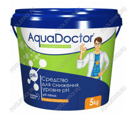 pH Минус AquaDoctor гранулированный 5кг