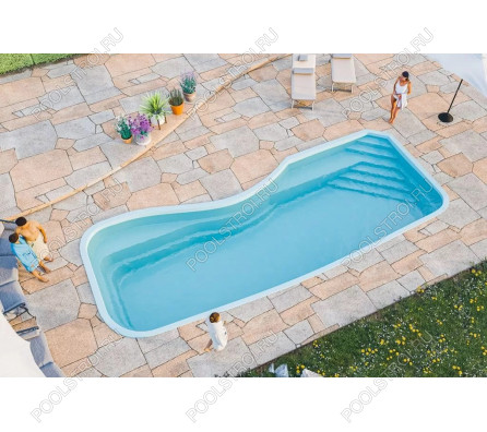 Композитный бассейн Гранд Ecoline (9х3.6х1.3-1.8м)